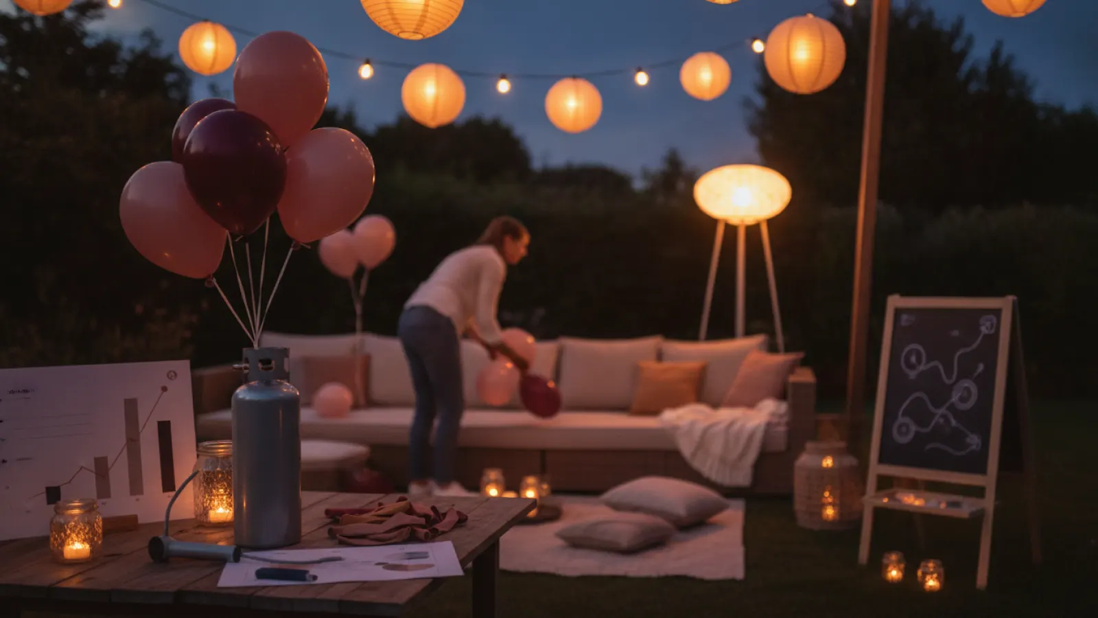 Heliumflasche kaufen: Wie viele Ballons füllst du?